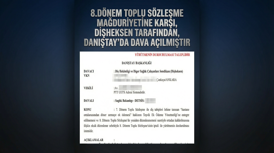 Diş Tabiplerinin Kazanılmış Hakkı İçin Hukuki Süreci Başlattık