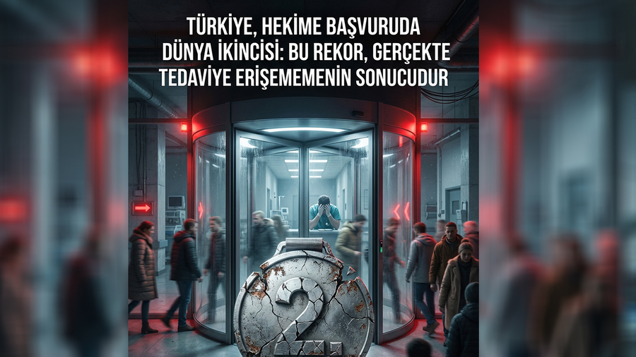 TÜRKİYE, HEKİME BAŞVURUDA DÜNYA İKİNCİSİ: BU REKOR, GERÇEKTE TEDAVİYE ERİŞEMEMENİN SONUCUDUR